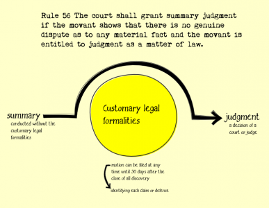 RULE 56. SUMMARY JUDGMENT | Fish And Ink Blog